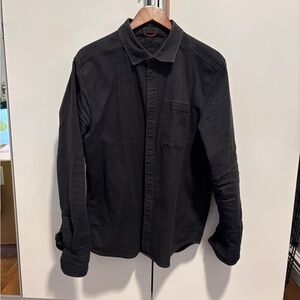 Topo Designs Black Casual Button Down Shirt